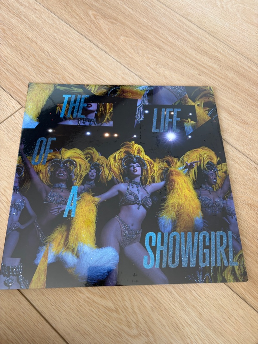 Limited Edition RARE Taylor Swift The Life of a Showgirl Lakeside Blue Vinyl